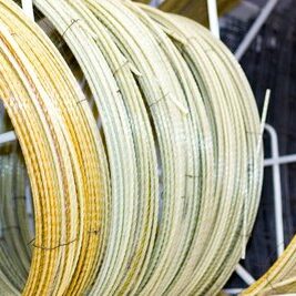 Fiberglass insulated wire 450C 5