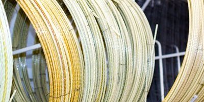 Fiberglass insulated wire 450C 5